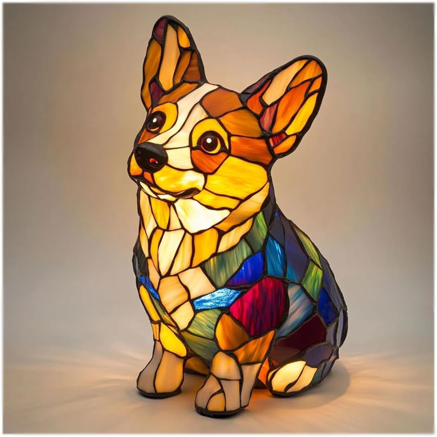 NIMVAYA® Luminous Beast – LED Art Sculpture Night Light