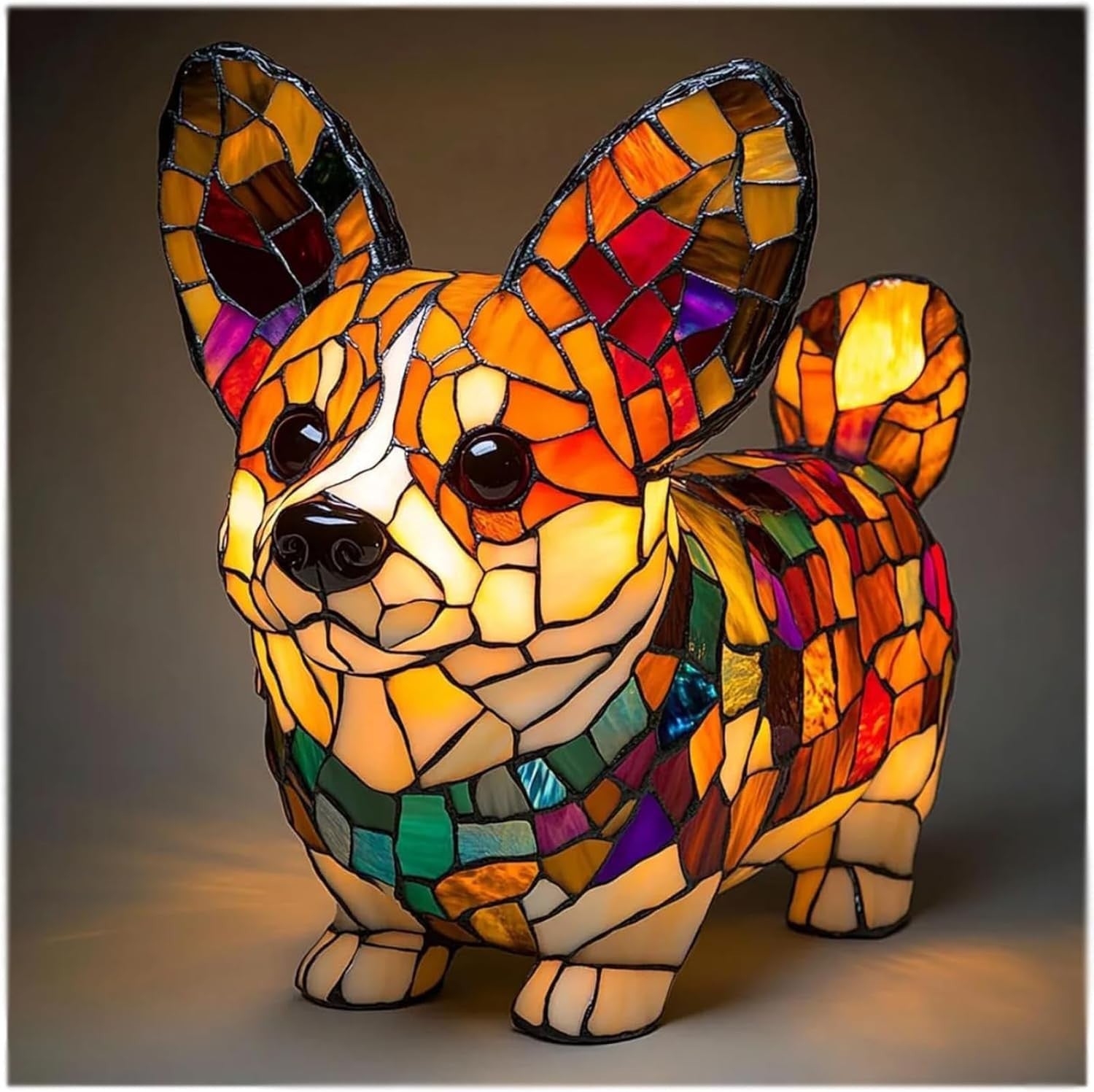 NIMVAYA® Luminous Beast – LED Art Sculpture Night Light