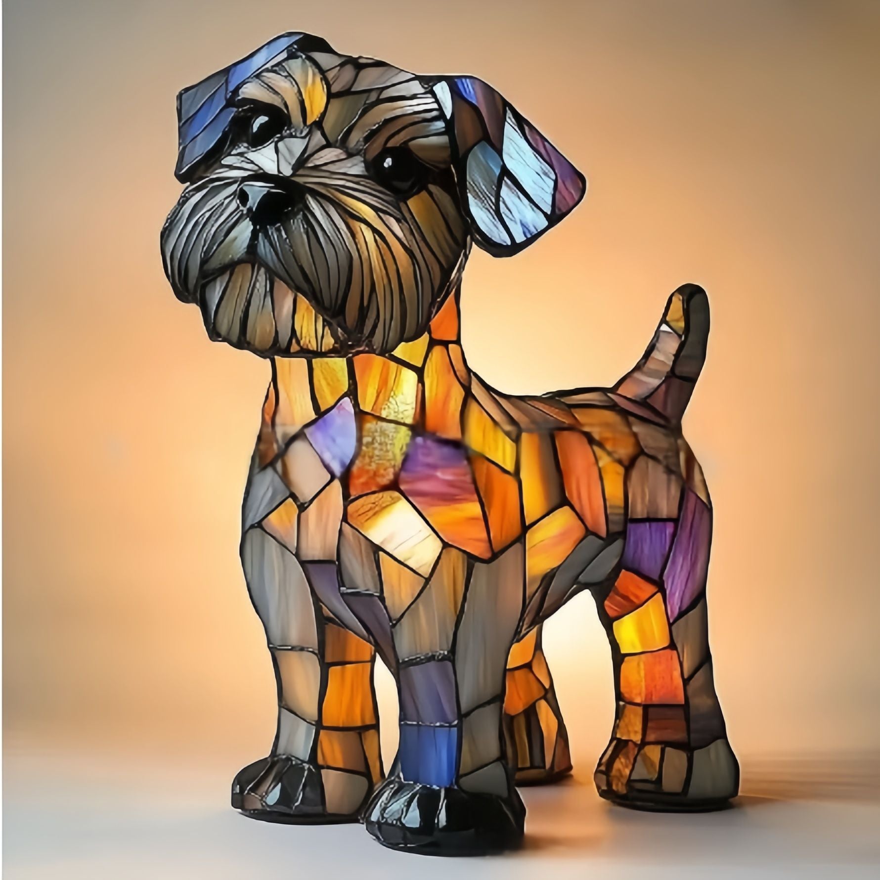 NIMVAYA® Luminous Beast – LED Art Sculpture Night Light