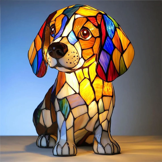 NIMVAYA® Luminous Beast – LED Art Sculpture Night Light