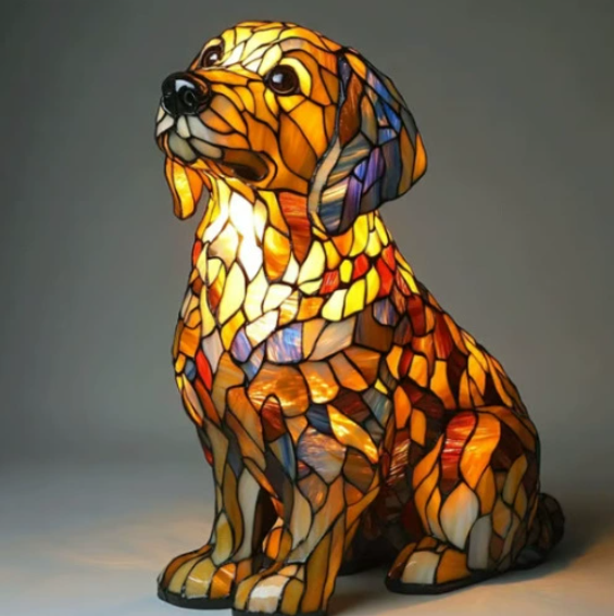 NIMVAYA® Luminous Beast – LED Art Sculpture Night Light