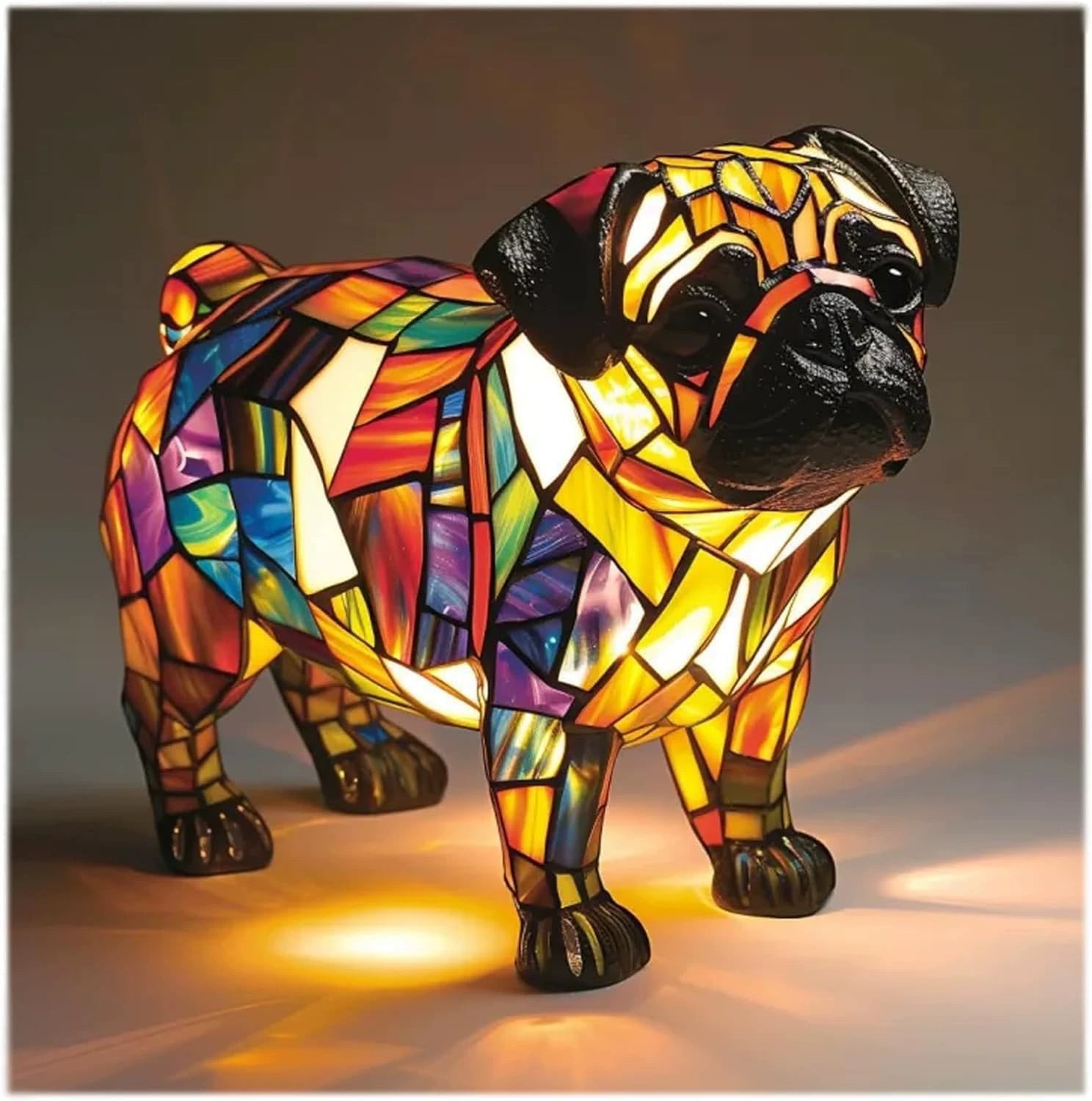 NIMVAYA® Luminous Beast – LED Art Sculpture Night Light