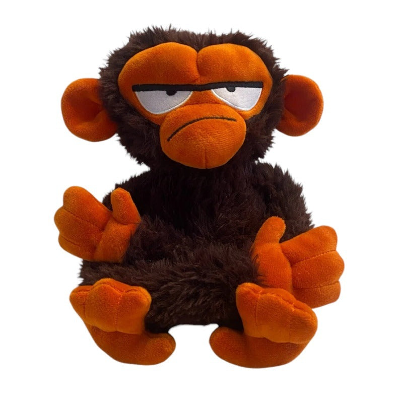Nimvaya® Grumpy Monkey Plush – Mood Edition
