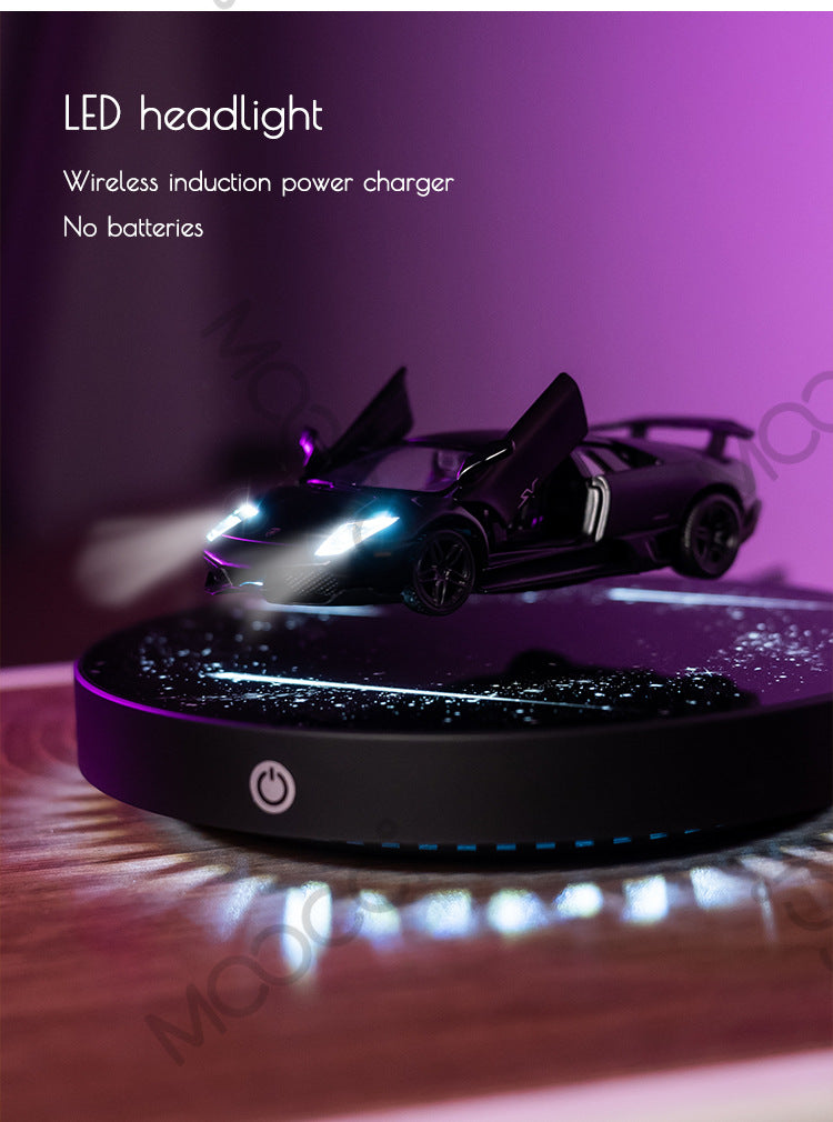 Magnetic Floating Diecast Car Vehicle with LED 1:36 scale